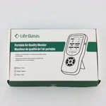 Lifebasis Air Quality Monitor Indoor 10-IN-1 Detector With Stand New. Price: $44.95.