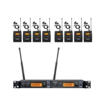 Opqrst 8 Bodypacks Wireless Ear Monitor System 2 Channel Recording Headpho... New. Price: $379.79.