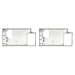 Compatible Main Plastic Frame (gray) For Philips M3001A (2PCS) New. Price: $60.00.