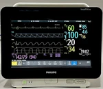 Phillips Intellivue Neonatal MX450 Bedside Touch Display Patient Monitor 866062 Used. Price: $650.00.
