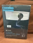 Ultrarm MA20P-S Heavy Duty Black For Ultrawide Monitors 57 Inch And 44 Lbs New. Price: $149.99.