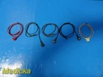 5X Spacelabs Ultraview 90347-05 Ecg Telemetry Lead Wires Snap Type 38134 Used. Price: $74.99.