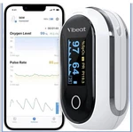 Vibeat Rechargeable Oxygen Finger Pulse Oximeter, Bluetooth White+gray New. Price: $37.67.