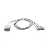 Ge Marquette Ecg Compatible Leadwires 3 Leads - Snap New. Price: $60.00.
