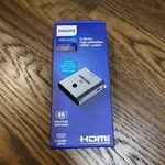 *brand New* Philips 8K Hdmi 2-DEVICE Ports High Definition Switch. Price: $28.50.