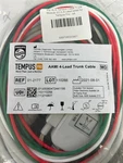 Philips Tempus 4-LEAD Modular Cable, Aami, 8FT, Pn 989706000901, (01-2177) New. Price: $119.99.