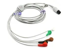 Welch Allyn Ecg Ekg Cable 6 5 Leads Snap Aha Compatible- Same Day Shipping New. Price: $26.51.