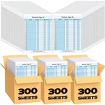 300 Pack Patient Sign In Sheets Carbonless Part Label Forms... New. Price: $105.89.