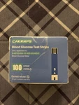 Cakrnps Blood Glucose Test Strips 100 2 Vials Meter New. Price: $18.99.