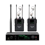 Wireless In Ear Monitor System, Uhf Stereo/mono Metal Iem With 2 Bodyp... New. Price: $166.27.