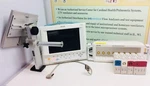 Phillips M1204A V24E Color Patient Monitor M1205-83000 With Accessories + Rack Used. Price: $350.00.