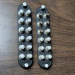 Corning 12-PORT Fiber Optical St Patch Panel Adapter Module Set Of Used. Price: $69.99.