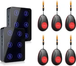 Wireless Caregiver Pager For Elderly - 500FT Nurse Call Button System New. Price: $92.37.