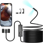 Borescope,dual Lens Endoscope Camera With Light,scope Sewer,snake Inspection ... New. Price: $49.70.