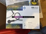 New (open Box) Hp Hewlett Packard Digital Black Stethoscope M4504A Rare 1999. Price: $145.00.