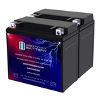 Mighty Max YTX14-BS Replacement Battery For Weize 2 Pack New. Price: $79.99.