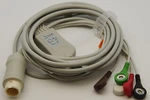 Ecg Ekg 12 Pin 5 Leads Sanp Head Cable For Philips Hp Viridia Merlin New Usa. Price: $55.00.