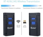 Eyoyo Portable Bluetooth Barcode Scanner Wireless 2877C Ccd Mini Handheld Newest. Price: $39.99.