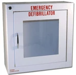 Modern Metal Large Alarmed Basic Aed Cabinet 17IN X New. Price: $199.95.