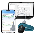 Vibeat Oxyu Wrist Pulse Oximeter - Bluetooth Blood Oxygen Monitor Finger Sensor New. Price: $304.64.