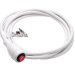 Crest Healthcare 7700W-12 White 12' Econocall Bell Cord 1/4" Phone Plug New. Price: $13.02.