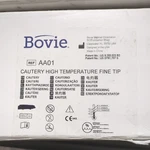 Bovie Cauteries High Temp Fine Tip, Disposable 10/BOX AA01 Training Only New. Price: $76.00.