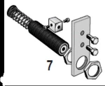 Nederman Magnatrack, Spring Shock Absorber With Bracket, #20374391 New. Price: $925.00.