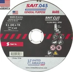 United Abrasives-sait 23106 A60S General Purpose Cut-off Wheels Type... New. Price: $122.82.