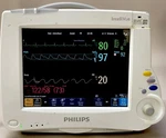 Philips Intellivue MP20 M8001A Patient Monitor With M3001A Mms Module & Printer Used. Price: $925.00.
