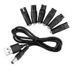 7PCS 5V Usb Adapter Cord Set For Philips Norelco 7000 7100 7200 7300 7400 7500 New. Price: $9.96.