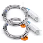 2PCS SPO2 Sensor Probe Adult Finger Clip Fit For Contec CMS60C CMS60D CMS6000 New. Price: $61.00.
