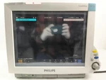 Philips MP70 M8007A Patient Monitor Sw J.10.52 Hw B.00.23 Mfg 2007 Used. Price: $90.00.