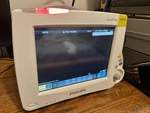 Philips Intellivue MP30 Touchscreen Patient Monitor W/ Two Good Batteries Used. Price: $129.99.