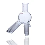 Laboy Glass Cow-type Receiver Apparatus Distribution Adapter With 24/40 Joint... New. Price: $60.61.