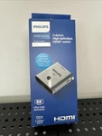 Philips 8K Ultra High Definition Hdmi 2 Device Ports Audio/ Video Switch. New Open. Price: $16.00.