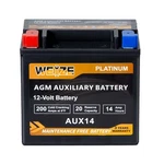 Weize AUX14 Agm Auxiliary Car Battery, 200CCA Bci Group 400 New. Price: $89.99.