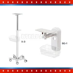 Adjustable Mobile Rolling Cart/wall Mount Bracket Used For Patient Monitor New. Price: $119.59.