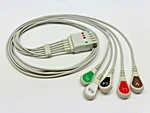 Ge Marquette Compatible Ecg Leadwire, 411202-001, Snap, 5 Leads, 3FT (0.9M) New. Price: $45.00.