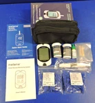 New Metene TD-4116 Blood Glucose Monitor/ 100 Strips Lancets Complete Set. Price: $24.75.