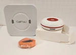 Calltou Wireless Caregiver Pager - 1 Plugin Receiver & Waterproof Transmitter Open. Price: $14.99.