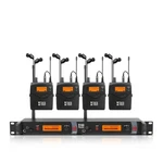 Xtuga RW2080 Wireless In Ear Monitor System 4 Bodypacks, Uhf Mono Design Dual... New. Price: $321.17.