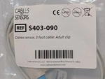 Datex Ohmeda Compatible S403-090 SP02 Sensor Cables Adult Fit, Pin End New. Price: $79.99.
