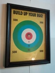 Mad Magazine Pin-up #10 Framed Alfred E. Neuman Dart Board Used. Price: $89.99.