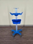 Ge Dinamap Carescape V100/ Procare 400 Mobile Monitor Rolling Stand W/mount Used. Price: $169.99.