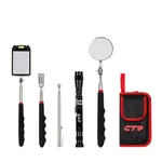 5PCS Telescoping Magnetic Pickup Tool Kit With Super Bright Cob Led Square In... New. Price: $42.41.