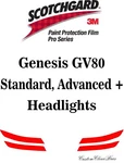 3M Scotchgard Paint Protection Film Series Clear 2021 2022 Genesis GV80 New. Price: $45.00.