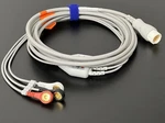 Philips MP30 Leads Snap Ecg Ekg Cable - Same Day Shipping New. Price: $26.00.