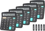 Calculators, Bestwya 12-DIGIT Dual Power Handheld Desktop Black, Pack Of 5 New. Price: $34.70.