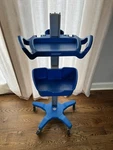 Ge Dinamap Carescape V100/ Procare 400 Mobile Monitor Rolling Stand W/mount Used. Price: $139.99.