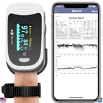 Emay Sleep Oxygen Monitor - Track Overnight Blood Levels & Pulse Rate! New. Price: $103.25.